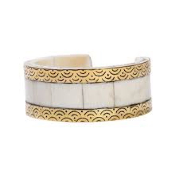 MATR BOOMIE Jewelry - NWT MATR BOOMIE Bone Brass Cuff Bracelet